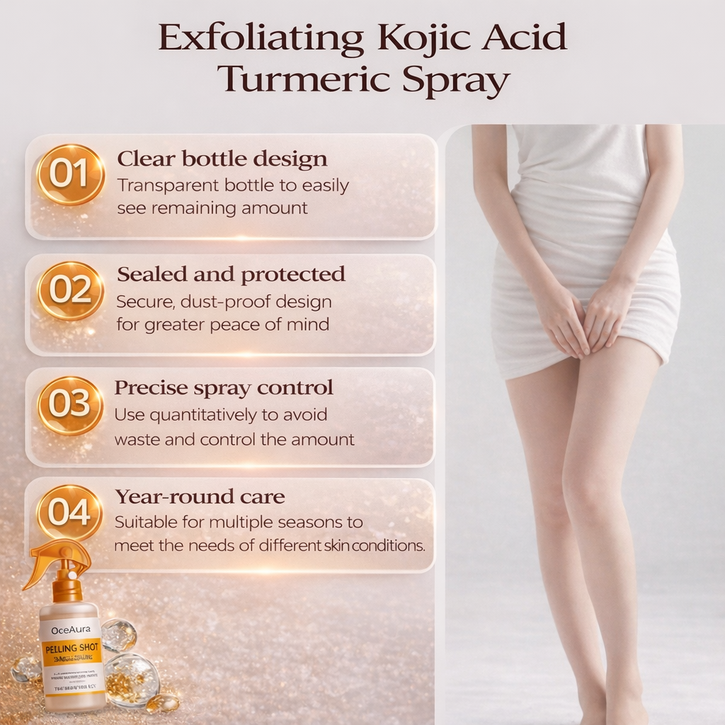 OceAura™ | Kojic Acid Turmeric Cutin Cleaning Spray